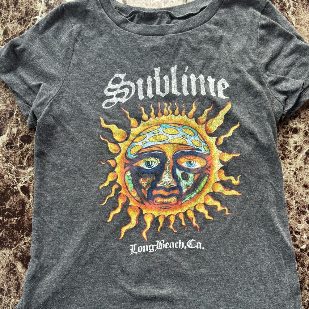 Sublime Gray Graphic T-Shirt